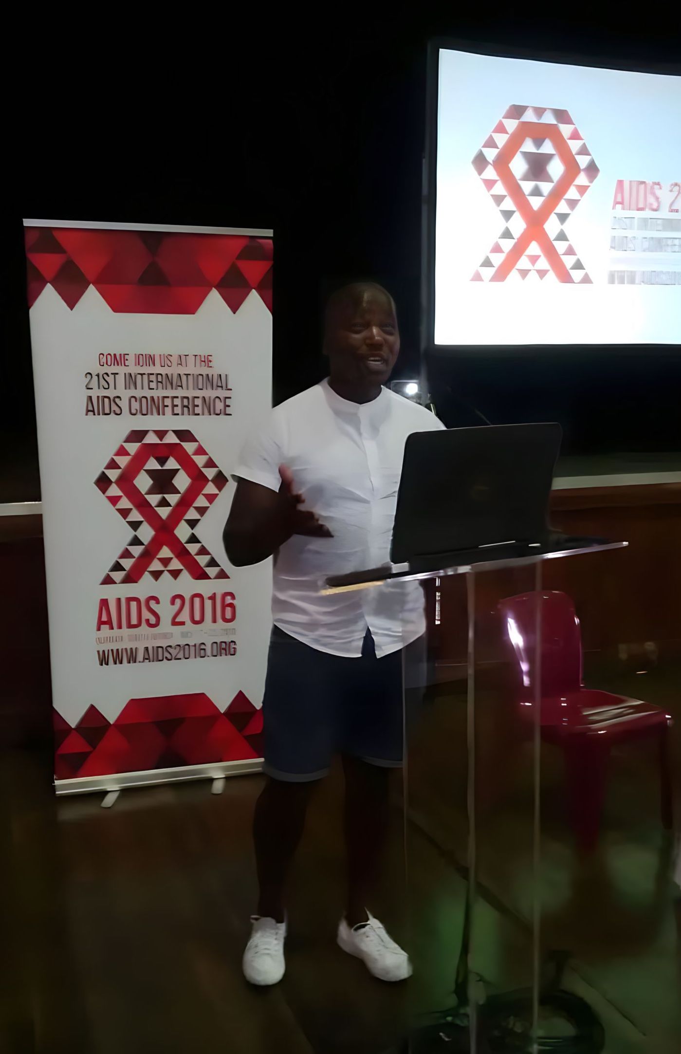 KKQH Founder speaks at 21st International AIDS Conference 2016